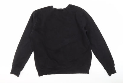 Mens UK Size L Batman Black Pullover Sweatshirt