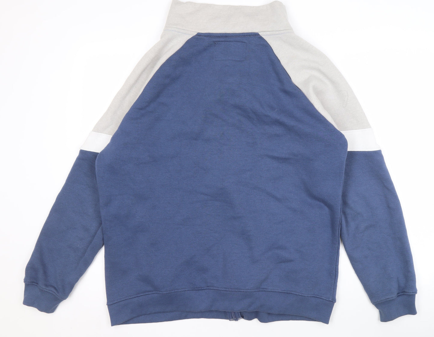 Soul Star Men's Blue Track Jacket in L Colourblock Style