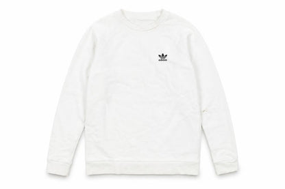Mens UK Size S adidas White Pullover Sweatshirt