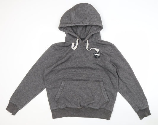 Mens UK Size L SoulCal Grey Pullover Hoodie