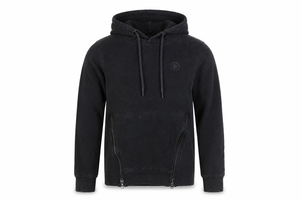 Mens UK Size S JACK & JONES Black Pullover Hoodie