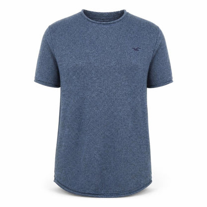 Mens UK Size S Hollister Blue Pullover Jumper