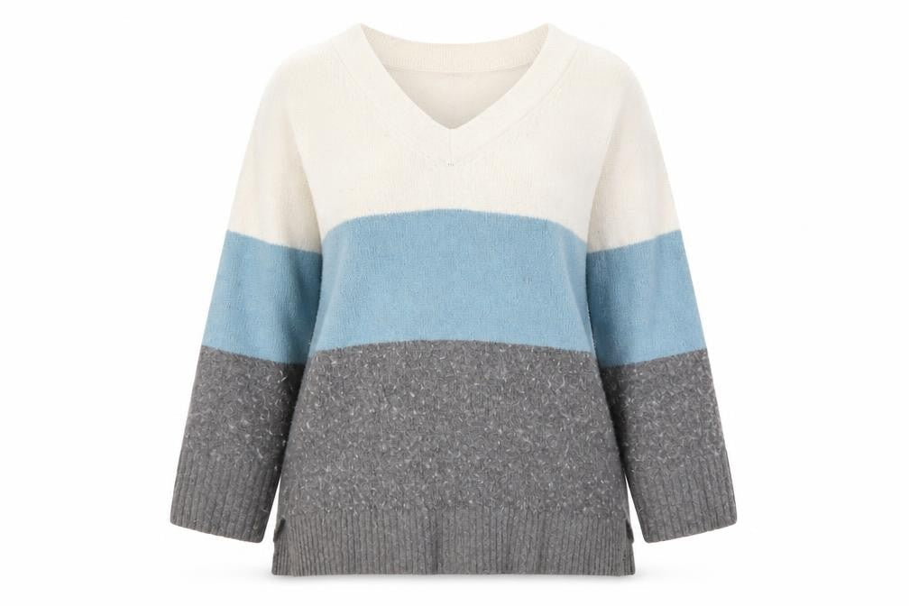 Womens UK Size S French Connection Multicoloured Pullover Jumper