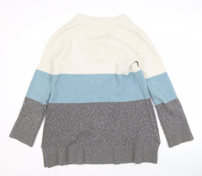 Womens UK Size S French Connection Multicoloured Pullover Jumper