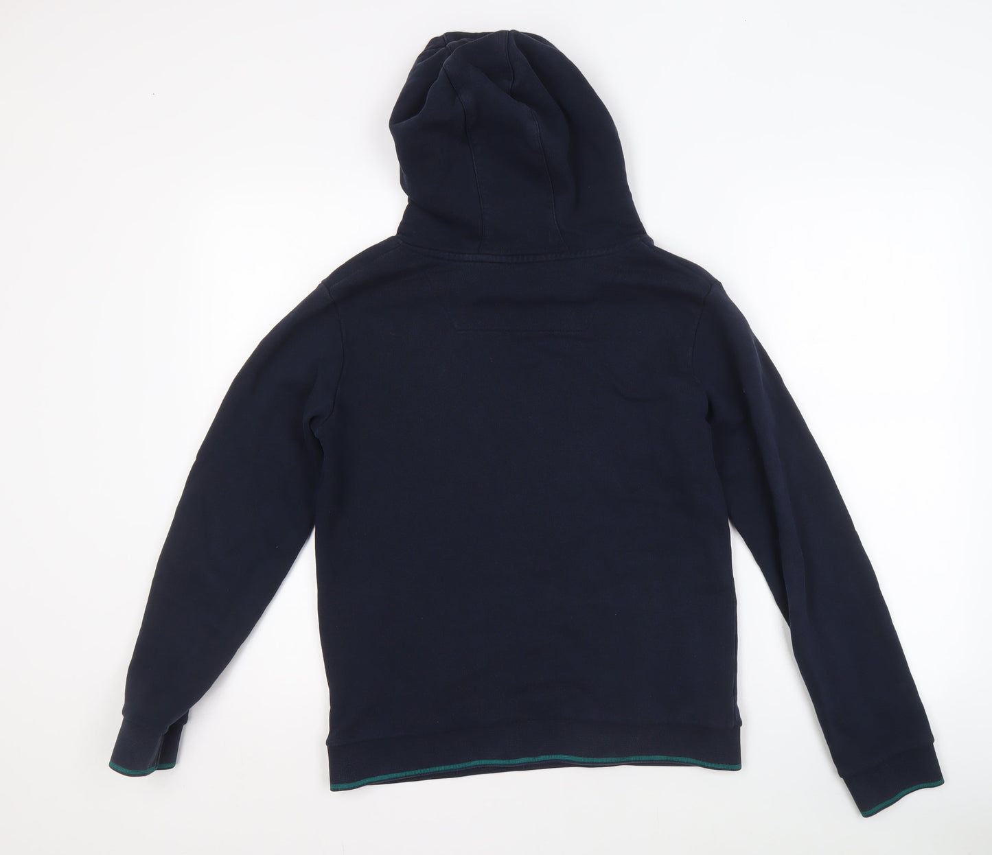 Boys Blue Hoodie 13-14 Years Pullover with Logo