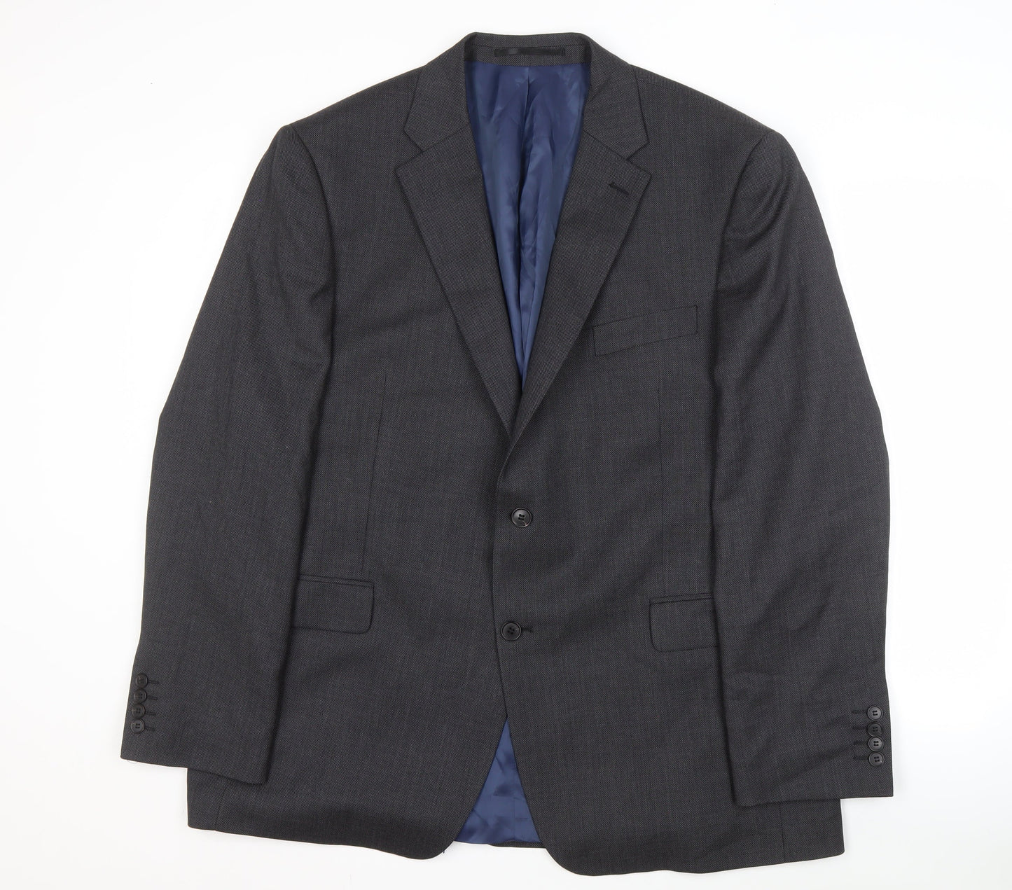 Mens UK Size 46 John Lewis Regular Grey Suit Jacket
