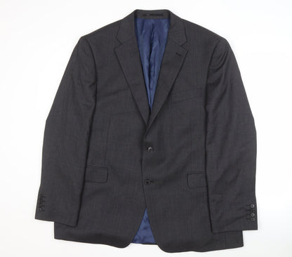 Mens UK Size 46 John Lewis Regular Grey Suit Jacket