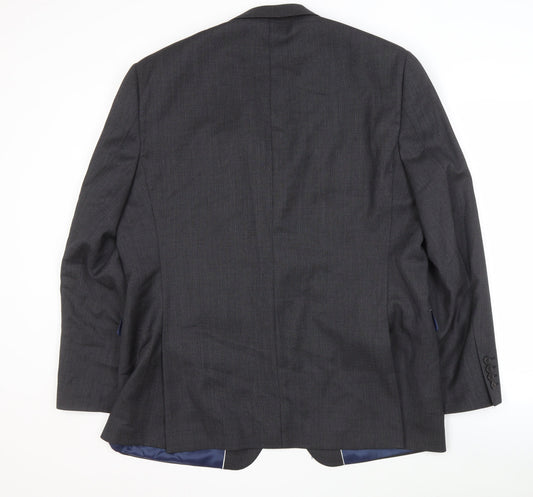 Mens UK Size 46 John Lewis Regular Grey Suit Jacket