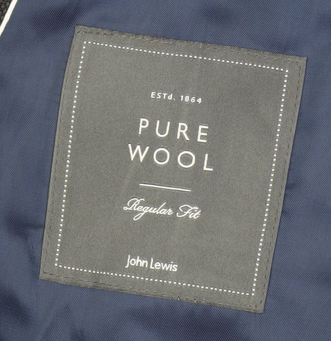Mens UK Size 46 John Lewis Regular Grey Suit Jacket