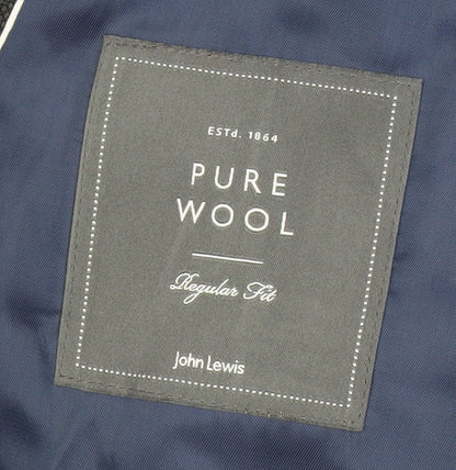 Mens UK Size 46 John Lewis Regular Grey Suit Jacket