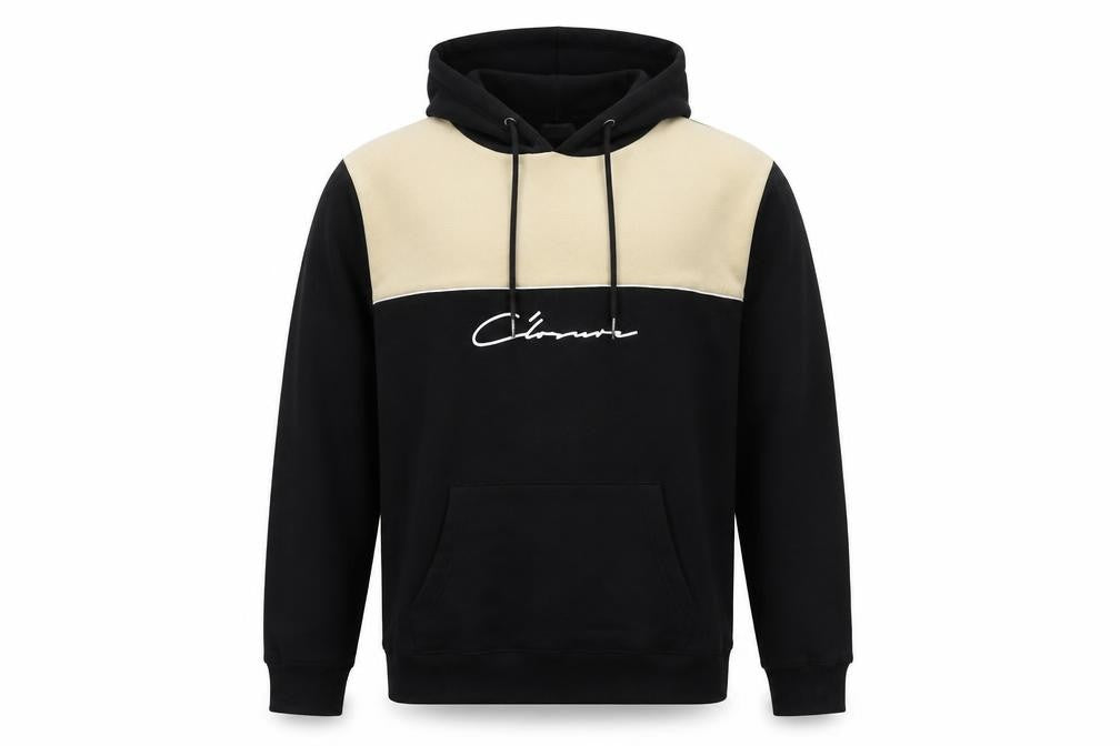 Mens UK Size L Closure London Multicoloured Pullover Hoodie