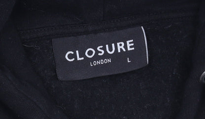 Mens UK Size L Closure London Multicoloured Pullover Hoodie