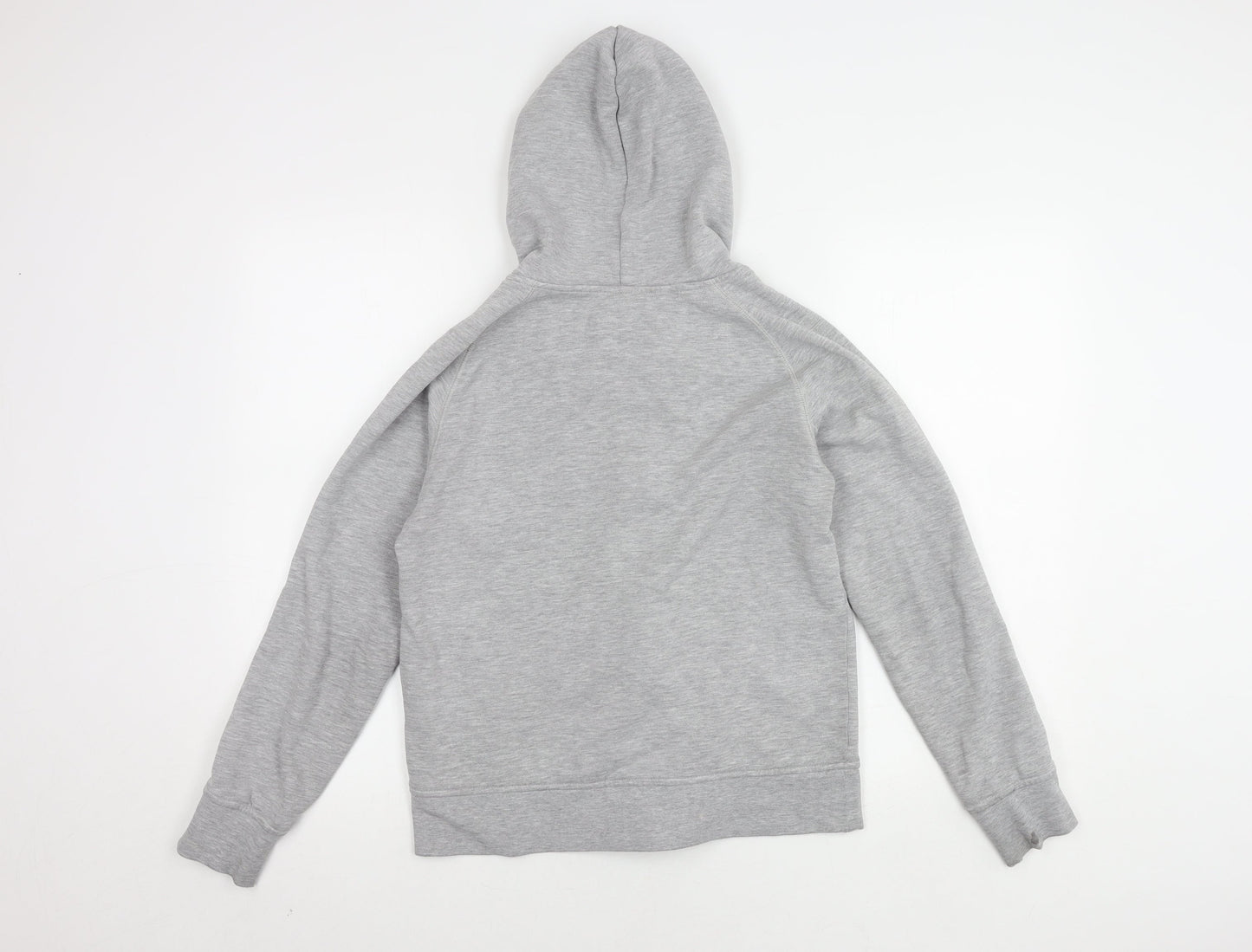 Canterbury Women's Grey Hooded Zip Jacket Size 12