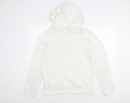 Abercrombie & Fitch Men's White S Hoodie Pullover