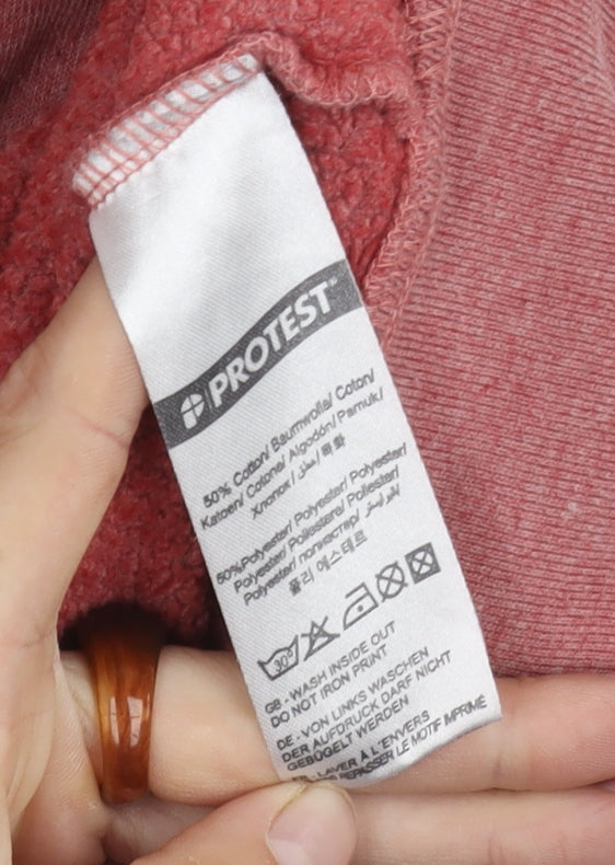 Mens UK Size M Protest Red Basic Jacket