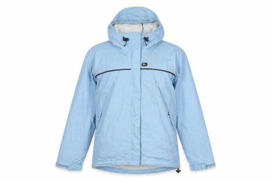 Womens UK Size S Lowe Alpine Blue Windbreaker Coat