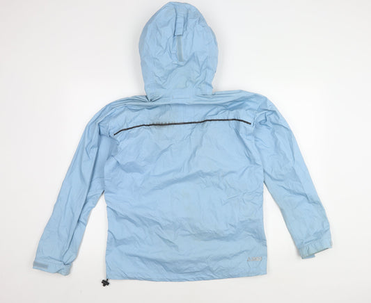 Womens UK Size S Lowe Alpine Blue Windbreaker Coat