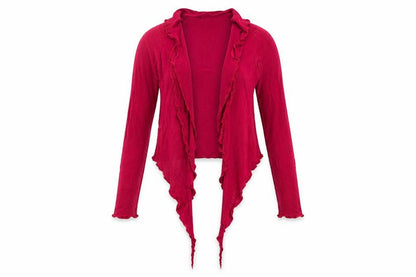 Womens UK Size 8 Phase Eight Red Wrap Jumper