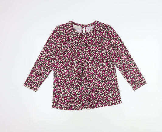 Womens UK Size S Hobbs Multicoloured Tunic Blouse
