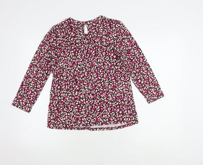 Womens UK Size S Hobbs Multicoloured Tunic Blouse