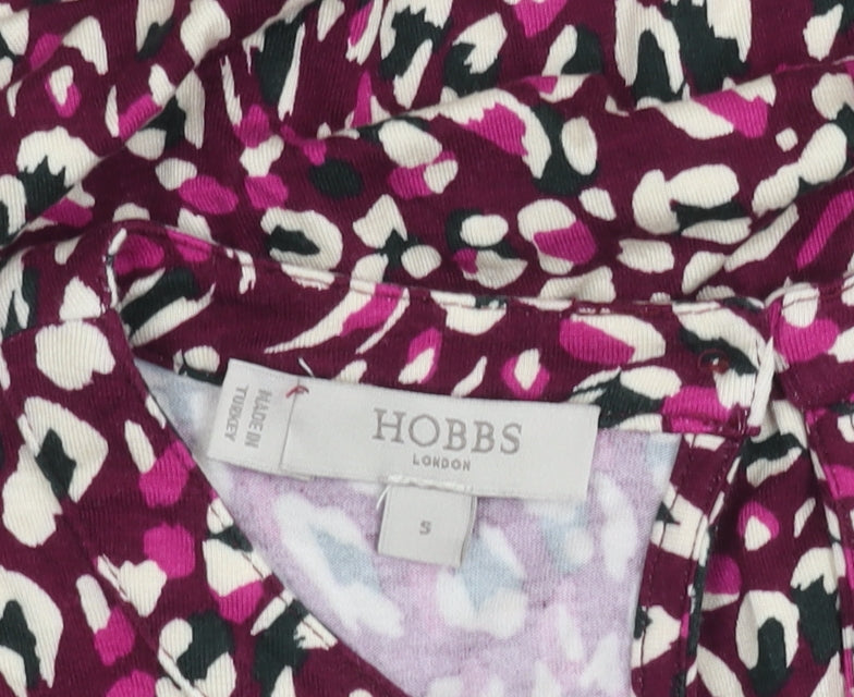 Womens UK Size S Hobbs Multicoloured Tunic Blouse