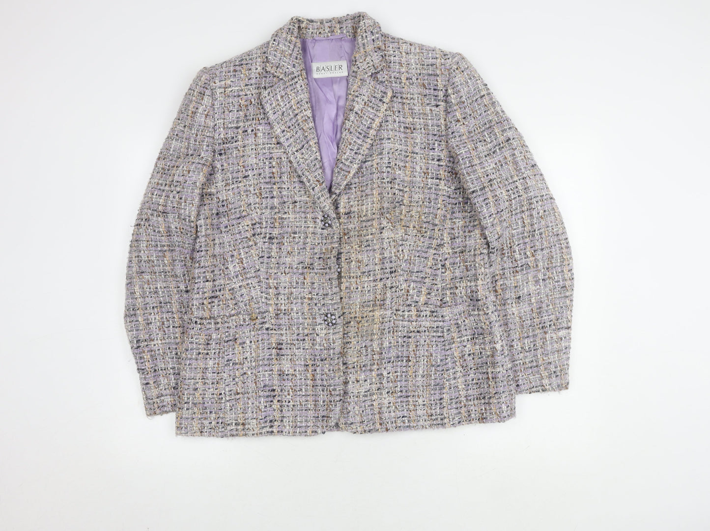Basler Womens Multicoloured Blazer Jacket Size 14
