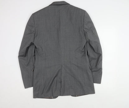 Mens UK Size 38 Marks and Spencer Regular Grey Suit Jacket