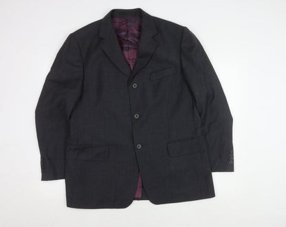 Mens UK Size 42 Marks and Spencer Regular Grey Suit Jacket