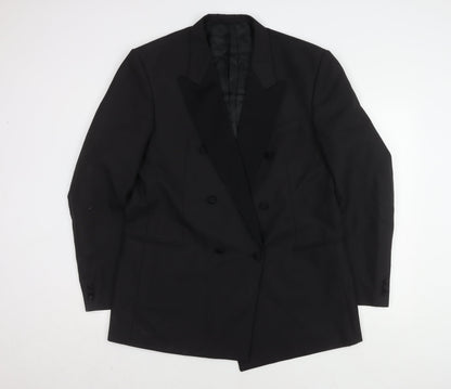 Mens UK Size 44 Skopes Regular Black Suit Tuxedo