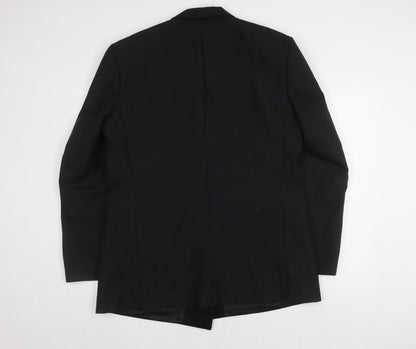 Mens UK Size 44 Skopes Regular Black Suit Tuxedo