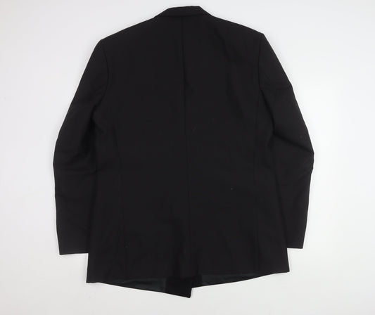 Mens UK Size 44 Skopes Regular Black Suit Tuxedo