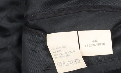 Mens UK Size 44 Skopes Regular Black Suit Tuxedo