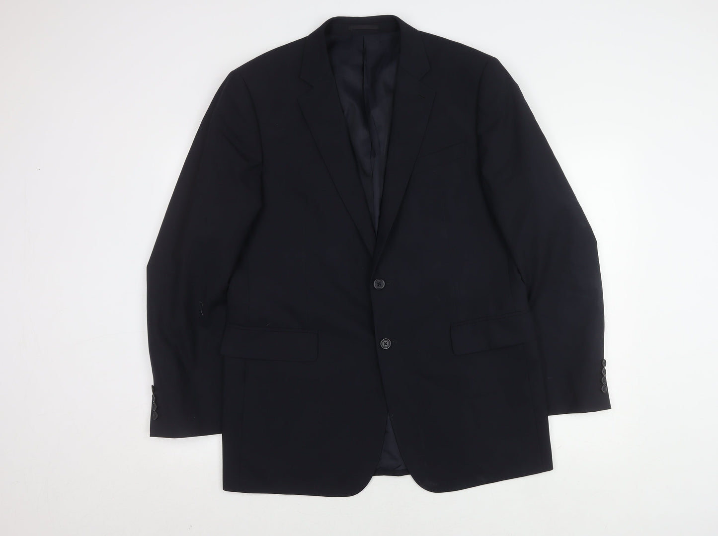 Mens UK Size 42 Jaeger Regular Blue Suit Jacket