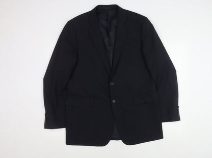 Mens UK Size 42 Jaeger Regular Blue Suit Jacket