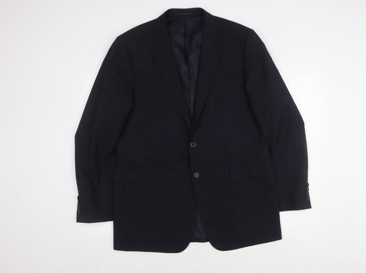 Mens UK Size 42 Jaeger Regular Blue Suit Jacket