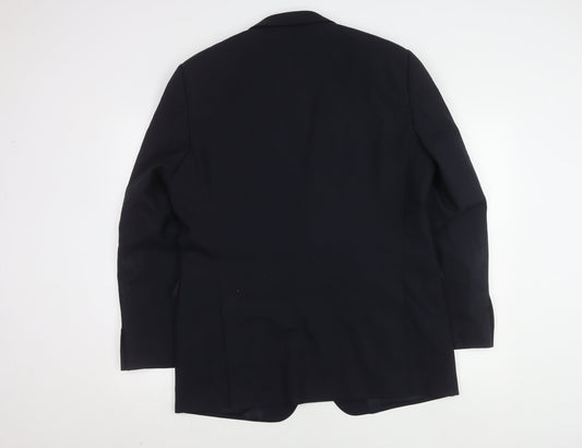 Mens UK Size 42 Jaeger Regular Blue Suit Jacket