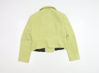 Marks and Spencer Green Cropped Blazer UK 14 Women