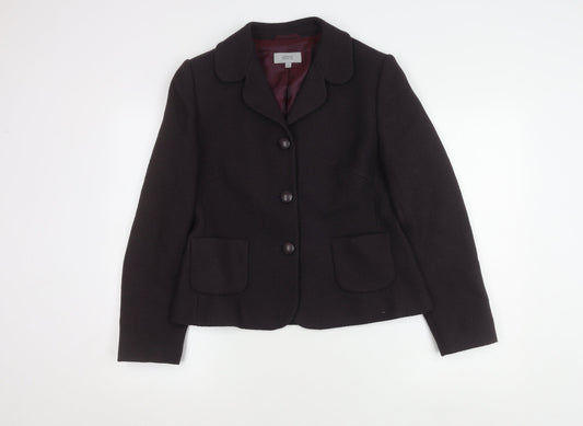 Marks and Spencer Women’s Dark Grape Blazer Size 12