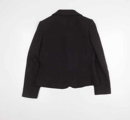 Marks and Spencer Women’s Dark Grape Blazer Size 12