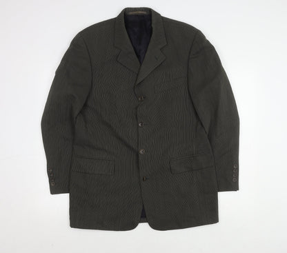 Mens UK Size 40 Van Gils Regular Grey Suit Jacket