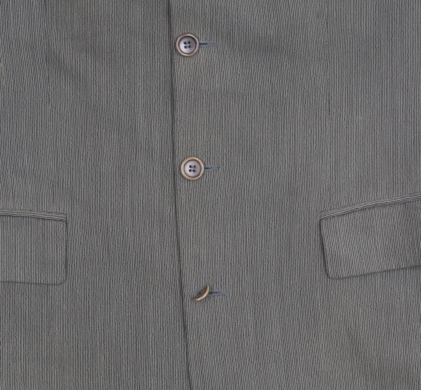 Mens UK Size 40 Van Gils Regular Grey Suit Jacket