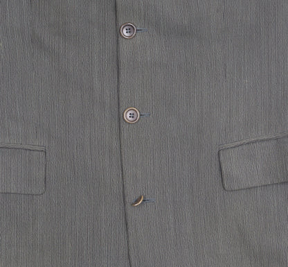 Mens UK Size 40 Van Gils Regular Grey Suit Jacket