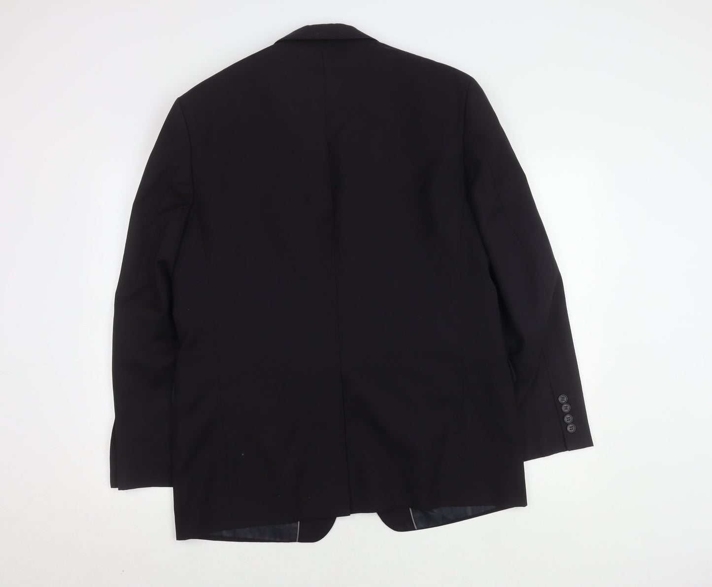 Mens UK Size 42 Marks and Spencer Regular Blue Suit Jacket