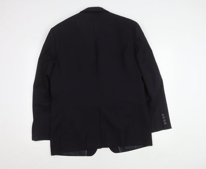 Mens UK Size 42 Marks and Spencer Regular Blue Suit Jacket