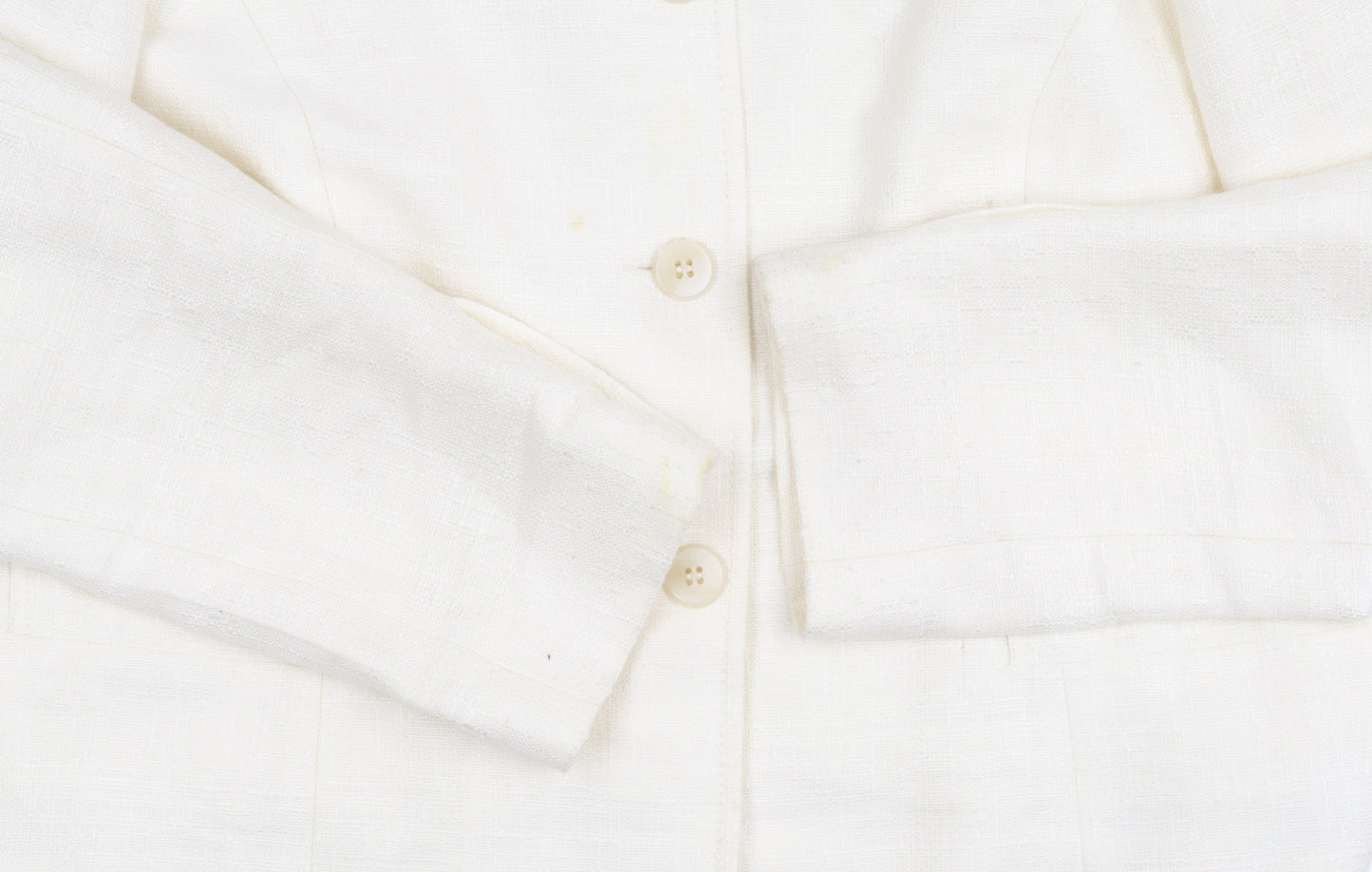 Debenhams Women's Ivory Suit Jacket Size 16