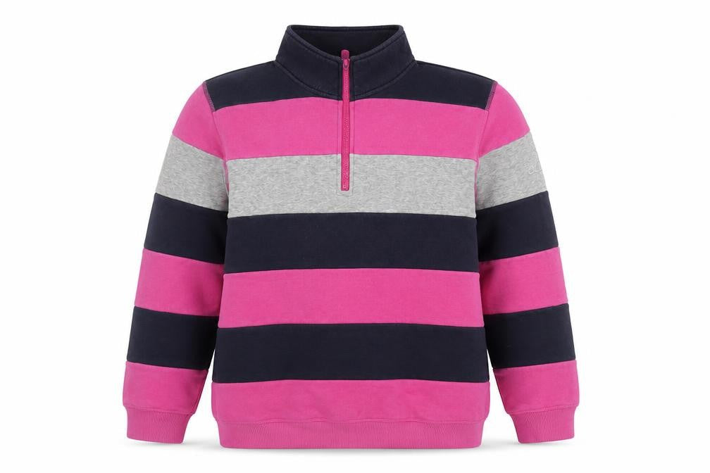 Womens UK Size M Cotton Traders Pink Pullover Sweatshirt
