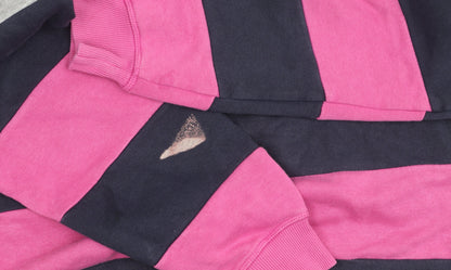 Cotton Traders Women’s Pink Striped Pullover M