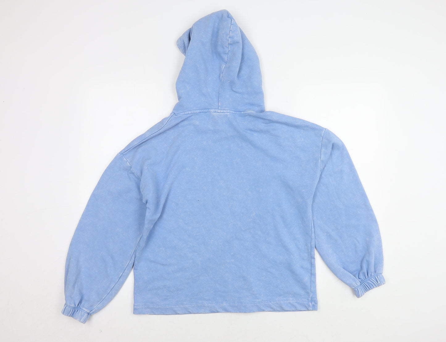 Womens UK Size 10 Disney Blue Pullover Hoodie