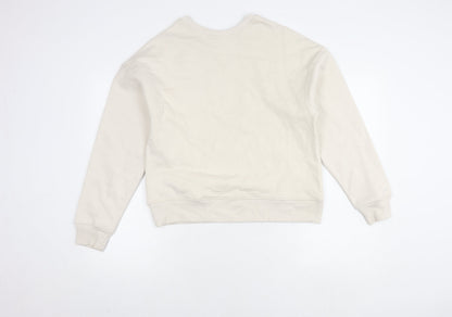 USA Pro Women's Ivory Pullover Sweatshirt Size 14