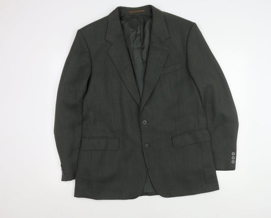 Mens UK Size 42 Varteks Regular Green Suit Jacket